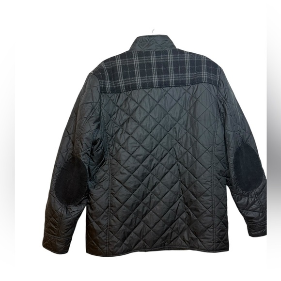 Cole Haan Plaid Wool Quilted Essential Jacket - Picture 2 of 7